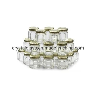 Factory Hot Sale Glass Mason Jar Jam Jar Honey Jar with Meta Lid 500ml/300ml/100ml