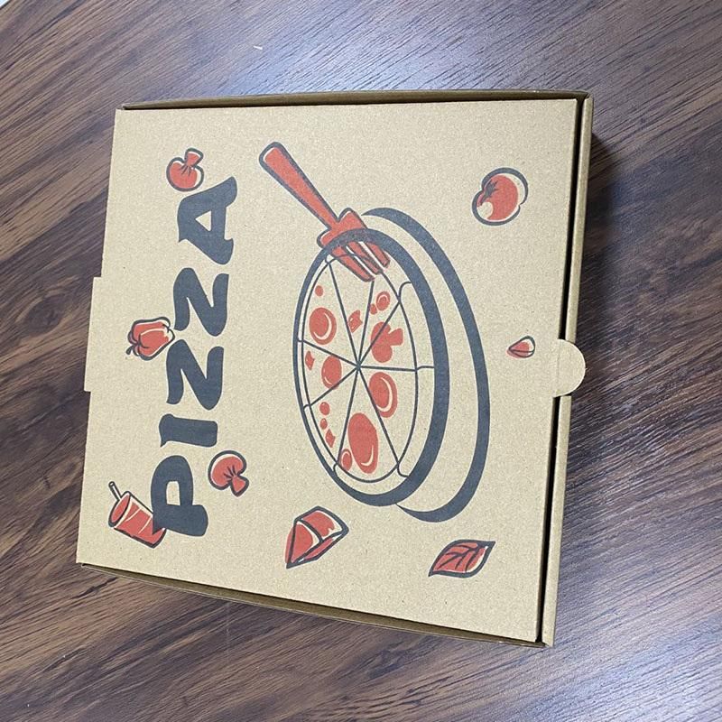 2020 New Arrival Cheap Customized Recyclable Fast Food Pizza Box for Packing