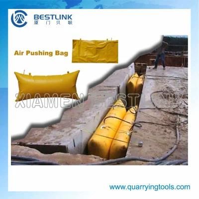 Manufactory Pushing Air Bag for Marble Block Cutting