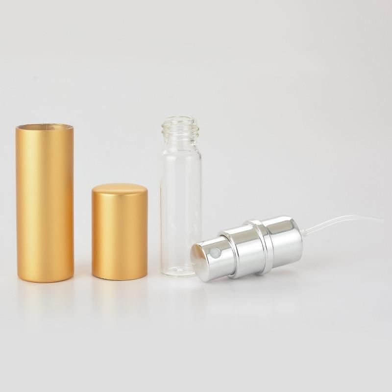 Wholesale Mini Matte 5ml Aluminium Perfume Bottle Refill 10ml Spray Bottle