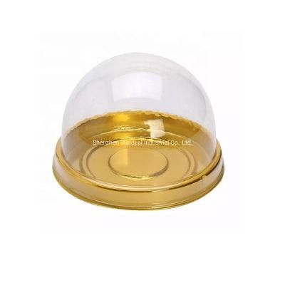 Clear Plastic Cakeup Container Transparent Round Cake Box