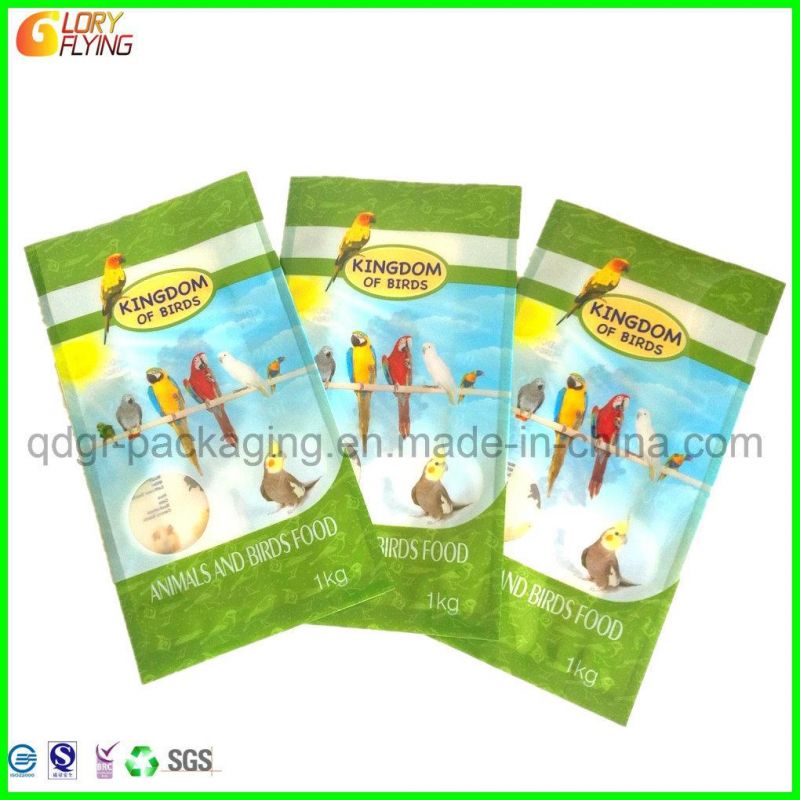 Plastic Packaging Bags for Bird/Pet Food Bag Zip Lock Bag