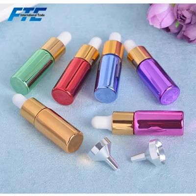 Mini Colorful 5ml Glass Dropper Bottle Essential Oil Perfume Bottle