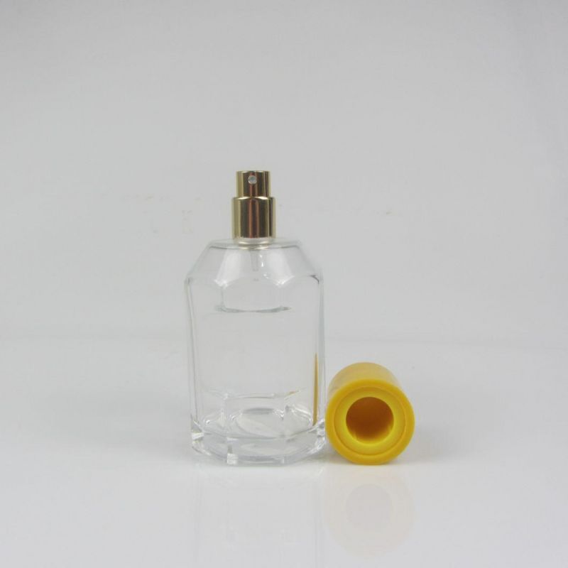 Refillable Round Parfum Spray Glass Perfume Bottle 100 Ml