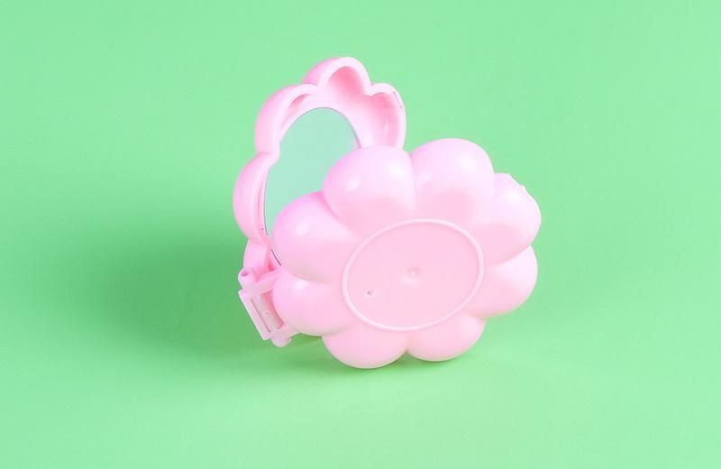 New Design Flower Shape Cosmetic Container Compact Powder Case Foundation Case Pressed Powder Case for Packaging