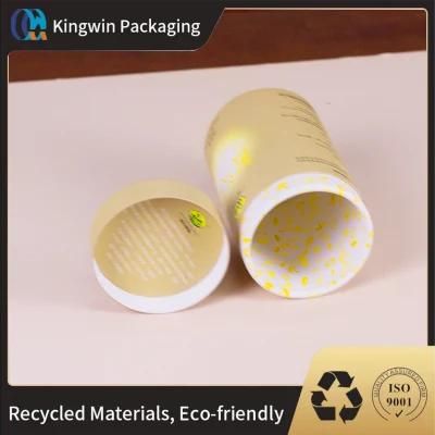 Cardboard Box Cardboard Paper Tube Recyclable Premium Airtight Loose Tea Packaging Packaging