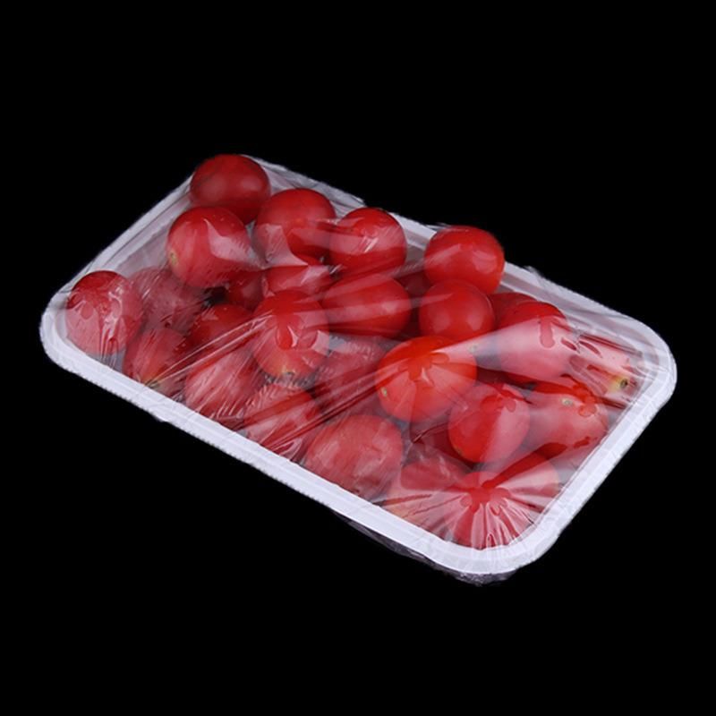 White Plastic PP/PET/PVC Blister Plat Bottom Tray Food Fruit Display Tray Packaging Box