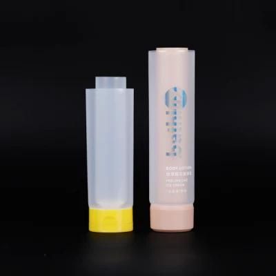 Wholesale Squeeze Tubes Lip Gloss Container Lipstick Cosmetic Packaging Squeeze Plastic Lipgloss Tube Round Tubes