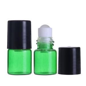 1ml 2ml 3ml 5ml 10ml Clear Blue Green Pink Amber Essential Oil Roll on Glass Bottle