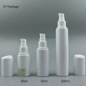 Plastic Cream Cosmetic Foundation Bottles with Cream Pump