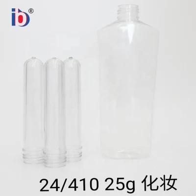Customized ISO9001 Fashion Design Preform Pet Plastic Price Eco-Friendly Cosmetic Bottle Preforms