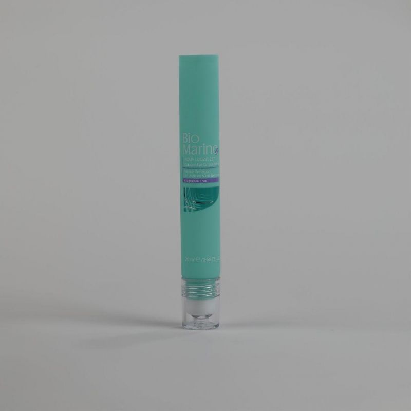 China Manufacturer Eye Cream Clear Plastic Cosmetic Soft Touch Squeeze Tube Packaging