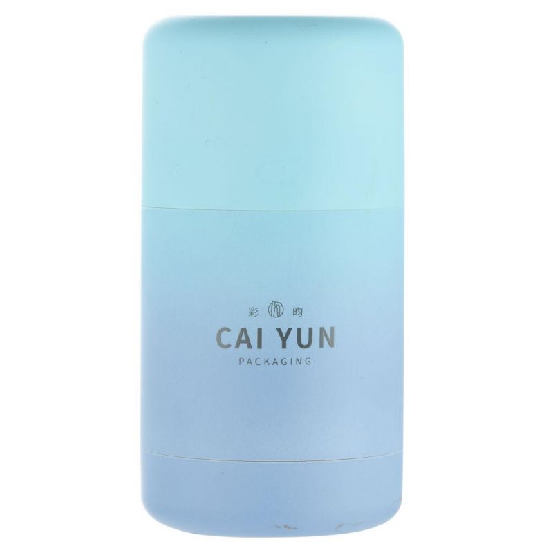 Hot Sale Gradient Color Multicolor OEM/ODM Multiple Repurchase Plastic Deodorant Container