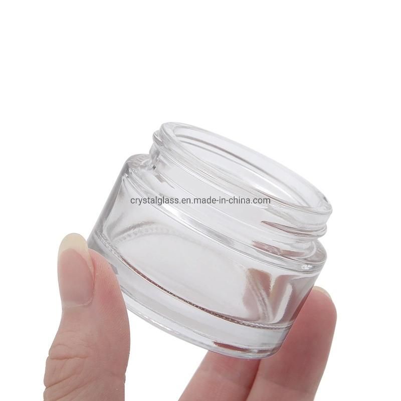 5g 10g 15g 20g 30g 50g 100g Cosmetics Packaging Bottle Face Cream Serum Skin Care Cosmetic Glass Jar