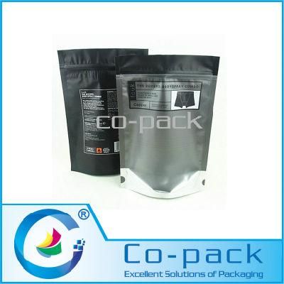 Stand up Plastic Packing Bag for Underwear Travel