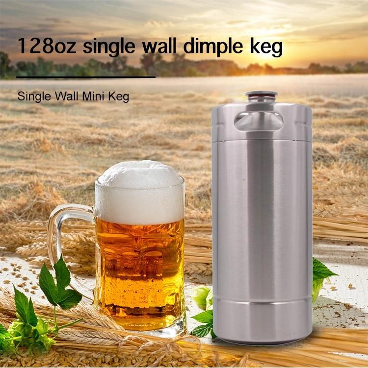 Classic Cerveza Homebrew 1 Gallon 128oz Pressurized Mini Kegs Keg