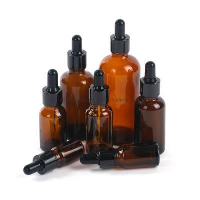 30ml 50ml 100ml Essential Oil Bottle with Sprayer and Dropper