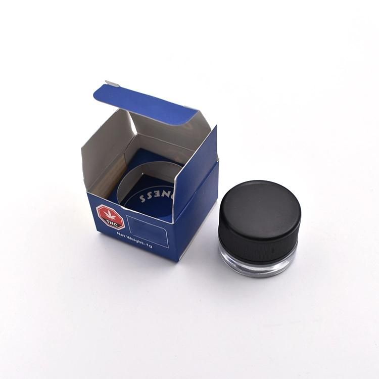 Custom Plastic Jar for with Printed Packaging Box