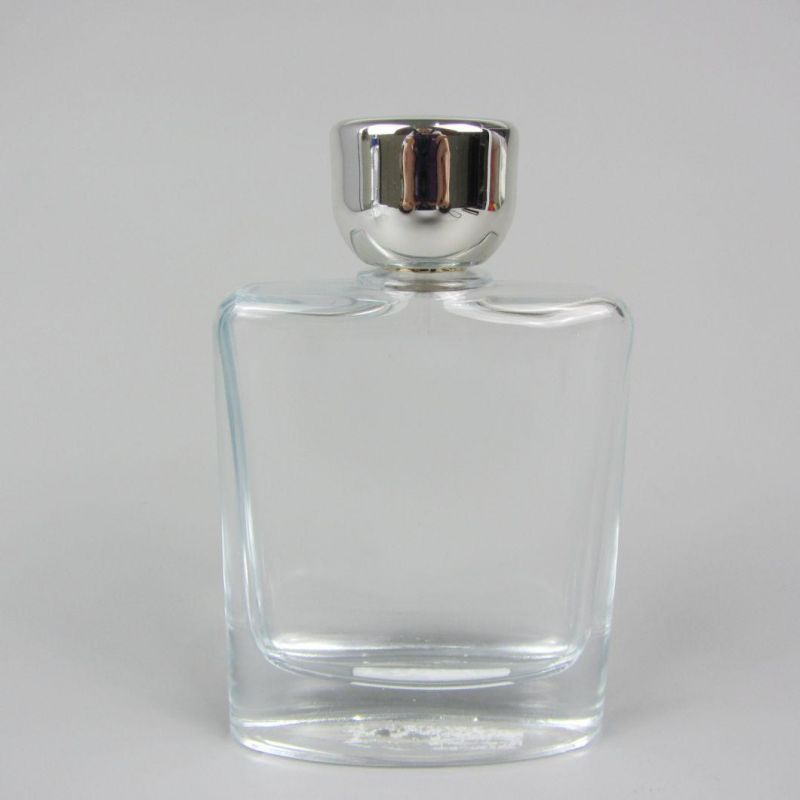 Square Shape Empty Spray Perfume Pump Glass Clear Bottle