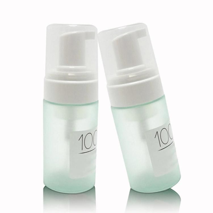 100ml 120ml 150ml Frosted Fancy Foamer Pump Bottle with Clear Cap