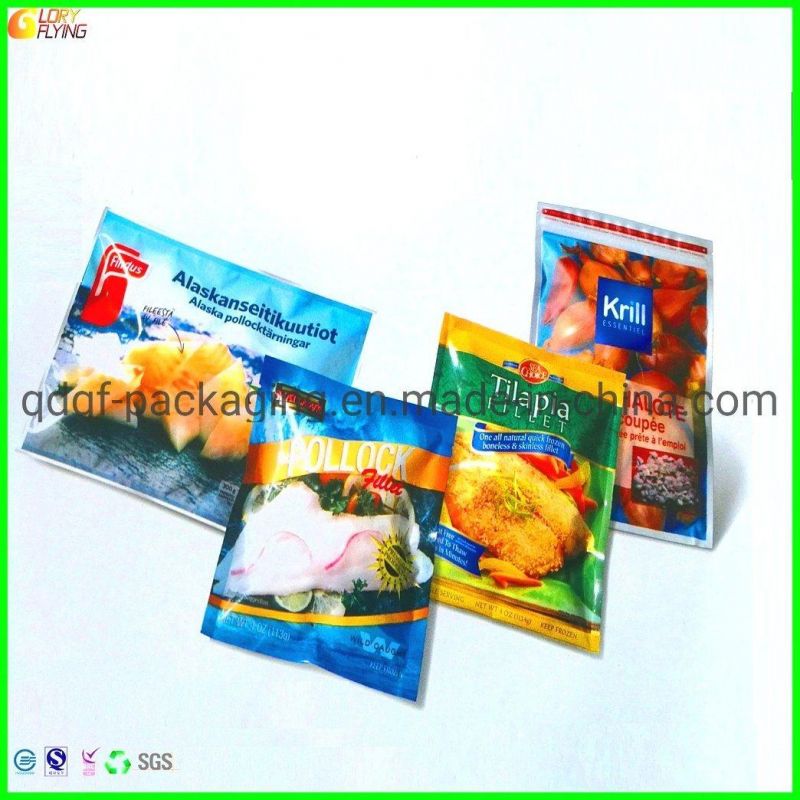 Plastic Packaging Vacuum Bag for Packing Frozen Seafoods