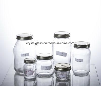 Glass Manufacturer 250ml 500ml 1000ml Food Preserve Glass Jar
