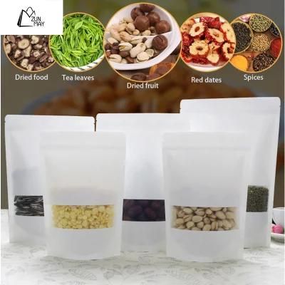 China Wholesale Stand up Pouches Powder Packaging Moringa Food Storage Paper Bags