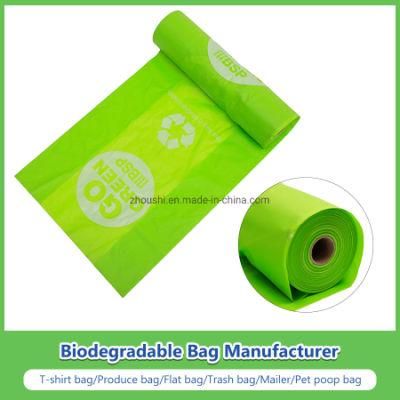 PLA+Pbat/Pbat+Corn Starch Biodegradable Bags, Compostable Bags, Vegetable Bags for Restaurant