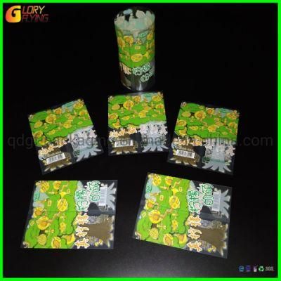 PVC Shrink Sleeve Label Cutting One by One Plastic Shrinkage Sleeve Labels on Roll POF Sleeve Bag