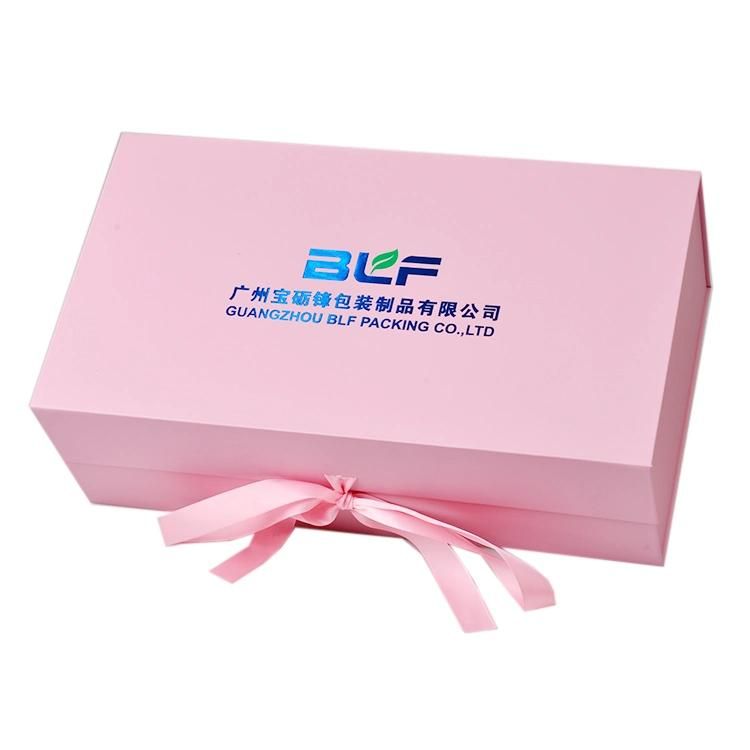 Custom Logo Recycled Cardboard Packaging Magnetic Closure Foldable Paper Gift Boxes