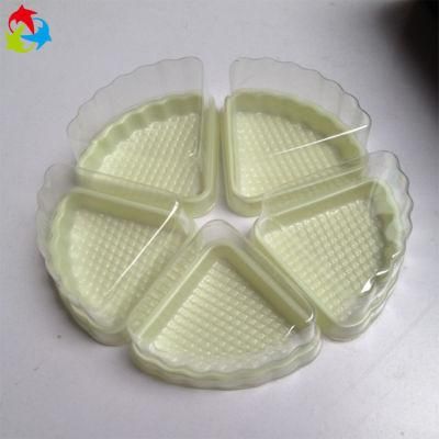 Transparent Plastic Triangle Cake Box Clear Cake Packaging Box