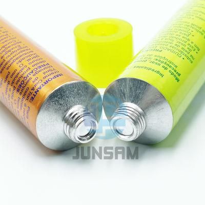 Empty Aluminum Hair Dye Max 6 Colors Printing Collapsible Tubes