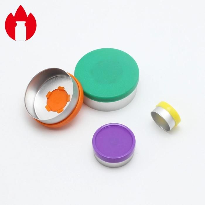 13mm 20mm 32mm Pharmaceutical Injection Aluminum Plastic Flip off Tear off Cap