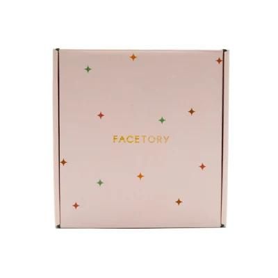 Hot Sale Green Cardboard Cosmetic Box with Ribbon