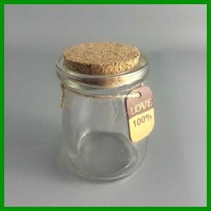 100ml Pudding Glass Bottle with Cork for Gifts