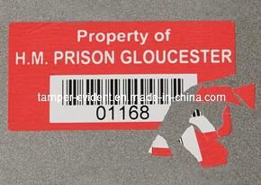 Security Custom Factory Hot Sale Good Quality Sticker