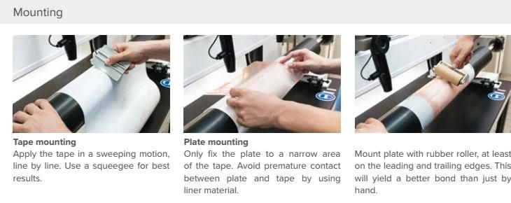 0.22mm Factory Supplier Rubber Adhesive Plate Mounting Tape