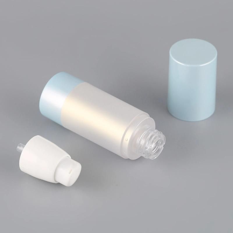 15ml 30ml 50ml Airless Bottle Airless Bottle Wholesale PP Plastic Airless Glass Perfume Bottle Airless Pump Bottle for Cream