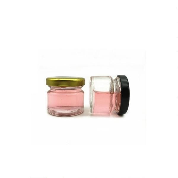 Small Mini 25ml 35ml 50ml Jelly Pudding Jam Honey Glass Jar for Wedding