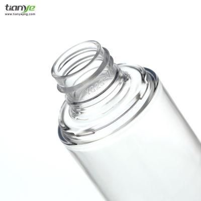 80ml Cylinder with Over Cap Essence/Serum/Pump Pet Bottle