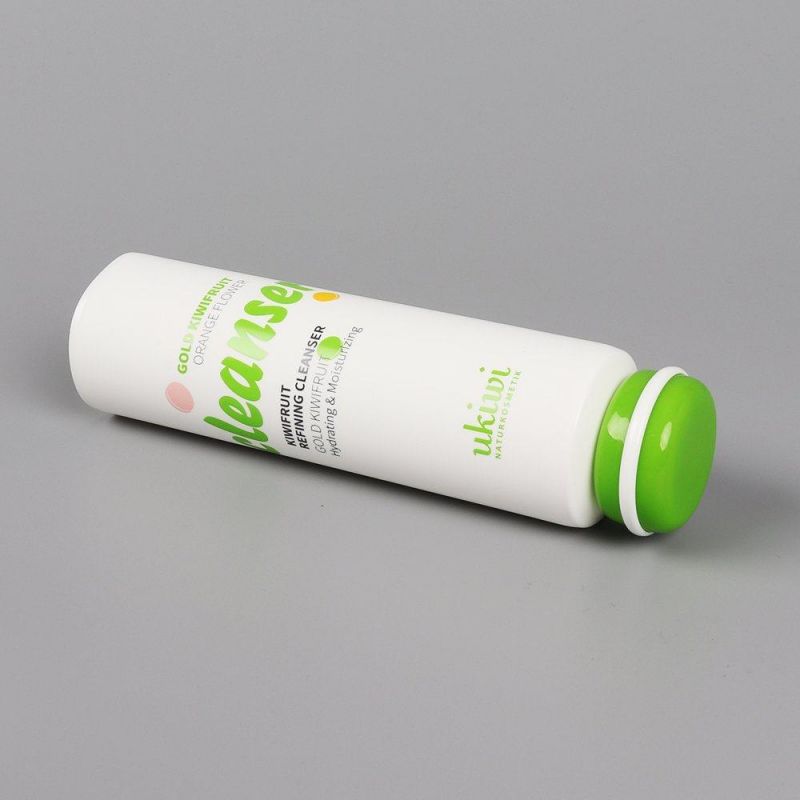 Cosmetic Plastic Hand Cream Tube Essential Soft Green Plastic PE Abl Hand Cream Packaging Tubes