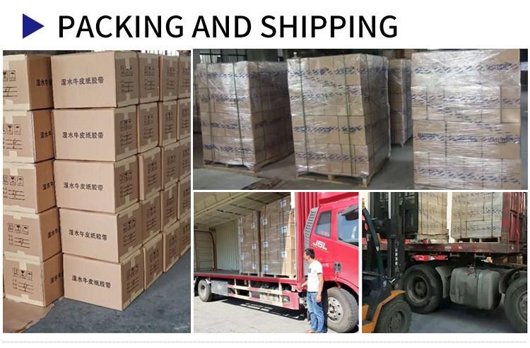 Printing Custom Shipping Prime Water Activated Packing Kraft Paper Tape