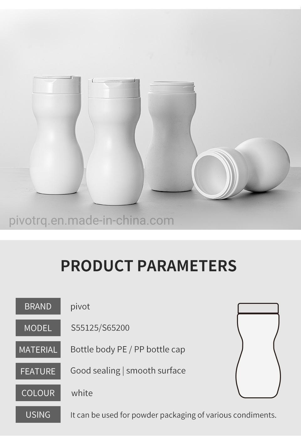 240ml 660ml 8oz 22oz HDPE Condiment Shaker for Salt Spices Plastic Jar Seasoning Bottle