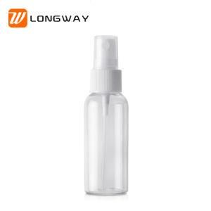 Wholesale 50ml Plastic Pet White Container Spray Bottle