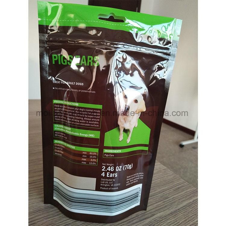 Factory Wholesale Price Pet Food Packaging Stand up Pouches