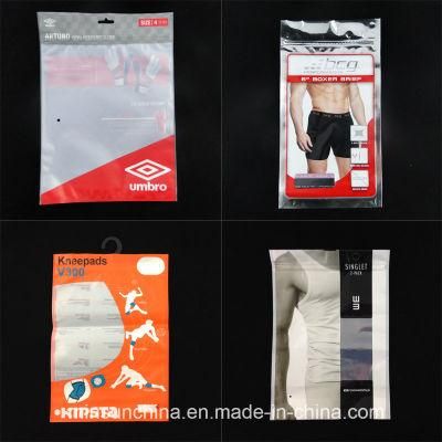 Stand up Zipper Packaging Bag for Sport Wear Clothing