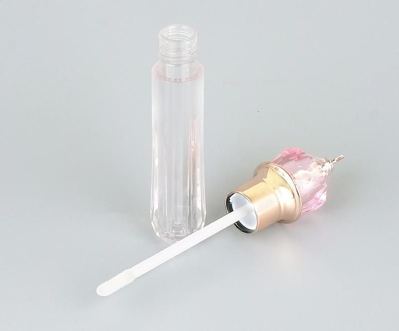 4ml Low MOQ in Stock Star Top Luxury Pink Lipgloss Tubes Cheap Empty Lipgloss Tube Container