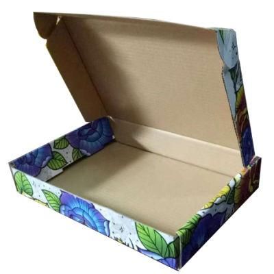 China Made Wholesale Rectangular Flower Painting Gift Box