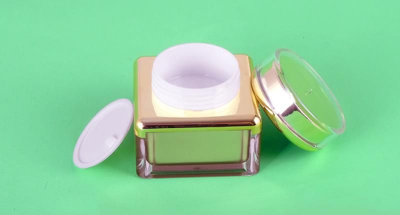 5g 10g 15g 30g Empty Square Elegant High Quality Jar for Skin Care