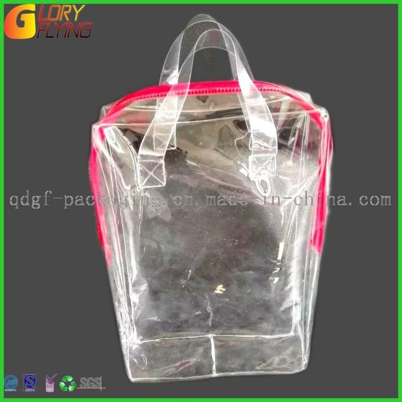 PVC Bag for Packing Quilt/Travel Bag/Plastic Hand Bag